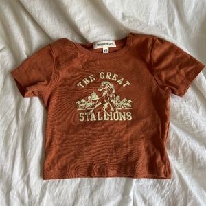 The Great Stallion Baby tee/Crop Top